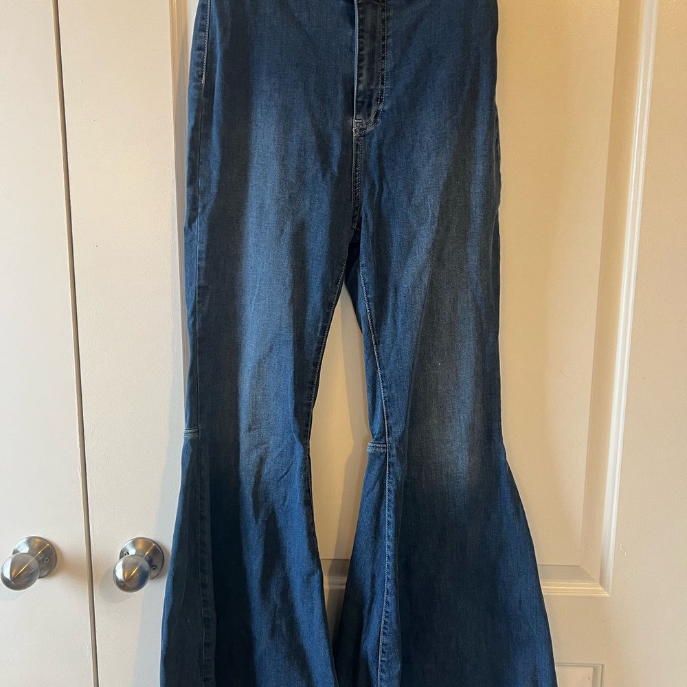 We The Free Indigo Bell Bottom Jeans